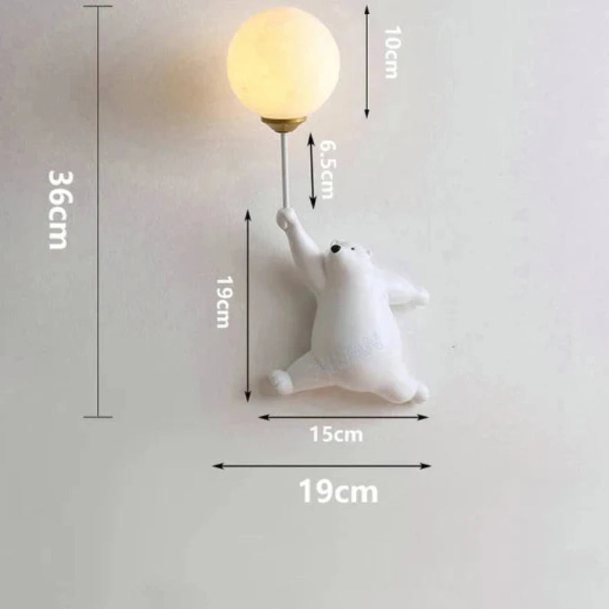 Tekenfilm wandlamp voor kinderen - AgicToon