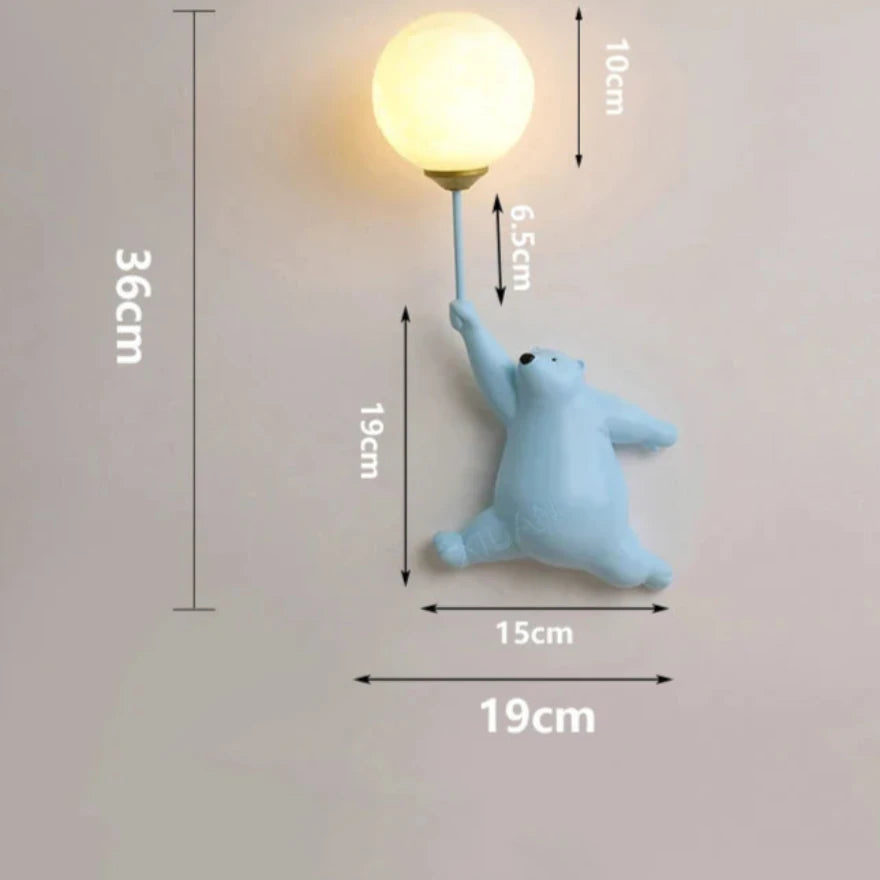 Tekenfilm wandlamp voor kinderen - AgicToon