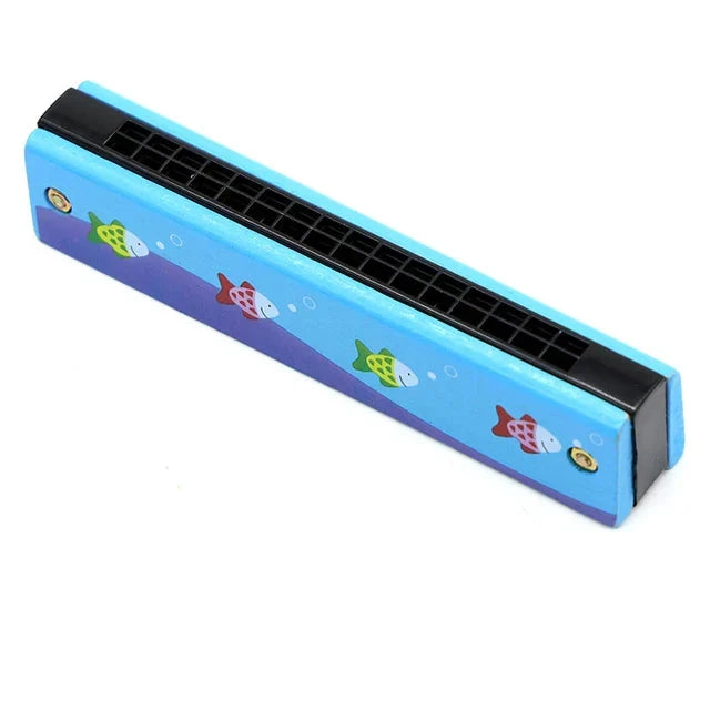 Musical Magic handgemaakte houten harmonica - KindTune