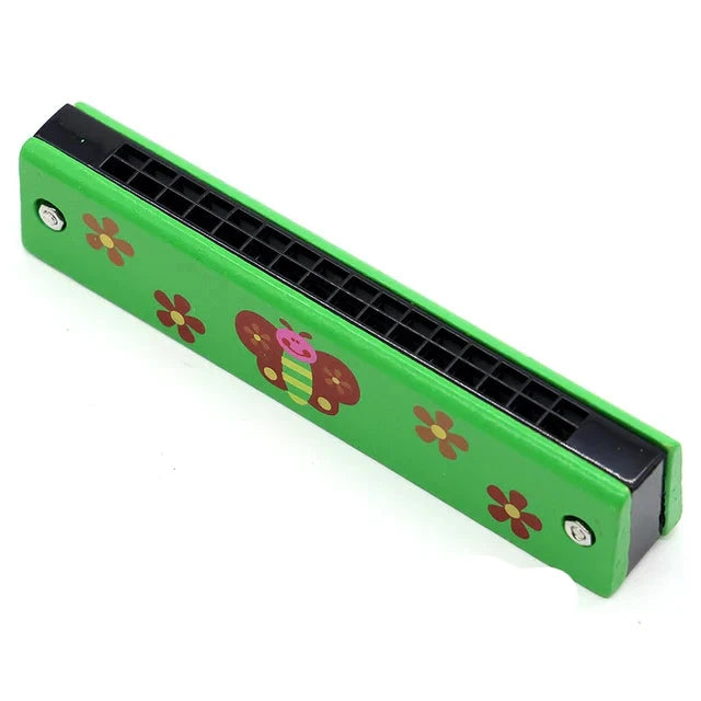 Musical Magic handgemaakte houten harmonica - KindTune