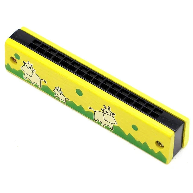 Musical Magic handgemaakte houten harmonica - KindTune