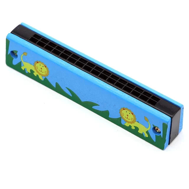 Musical Magic handgemaakte houten harmonica - KindTune