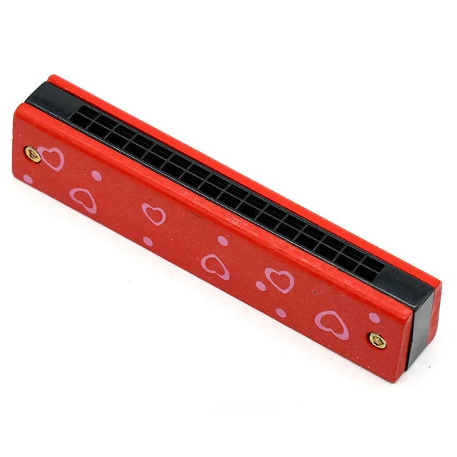 Musical Magic handgemaakte houten harmonica - KindTune