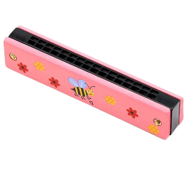 Musical Magic handgemaakte houten harmonica - KindTune
