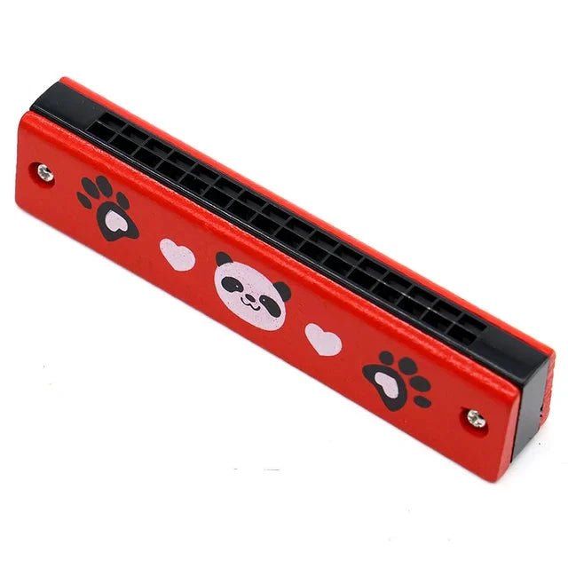 Musical Magic handgemaakte houten harmonica - KindTune