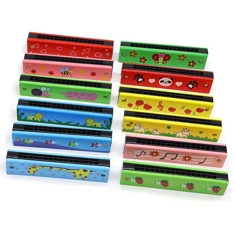 Musical Magic handgemaakte houten harmonica - KindTune