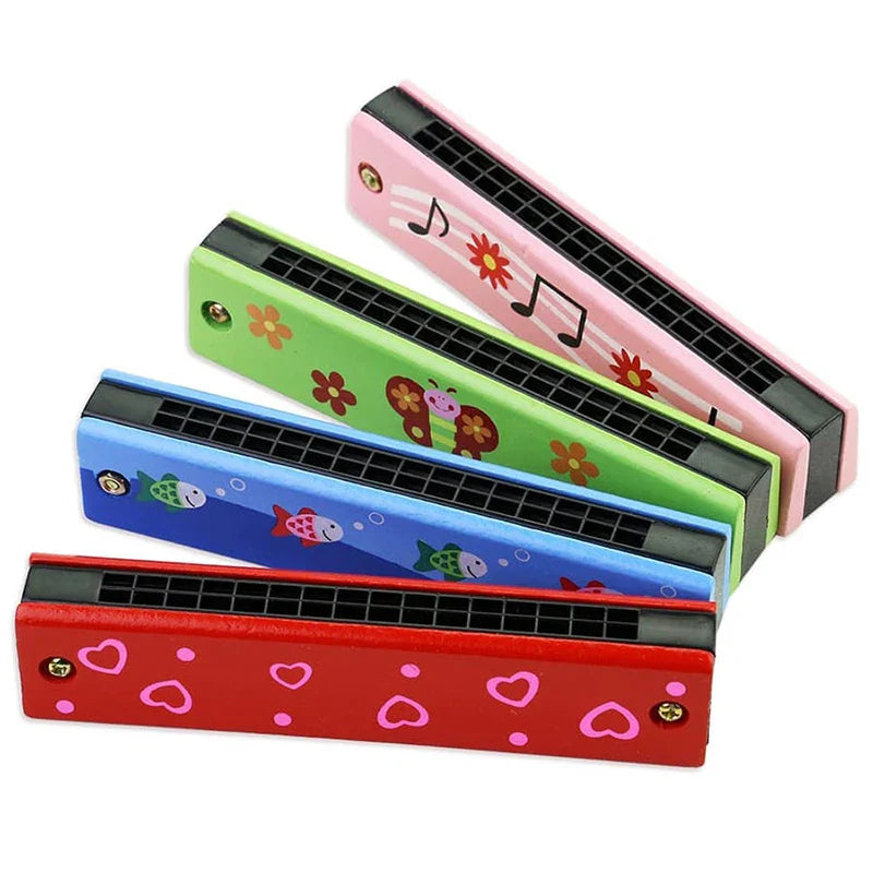 Musical Magic handgemaakte houten harmonica - KindTune