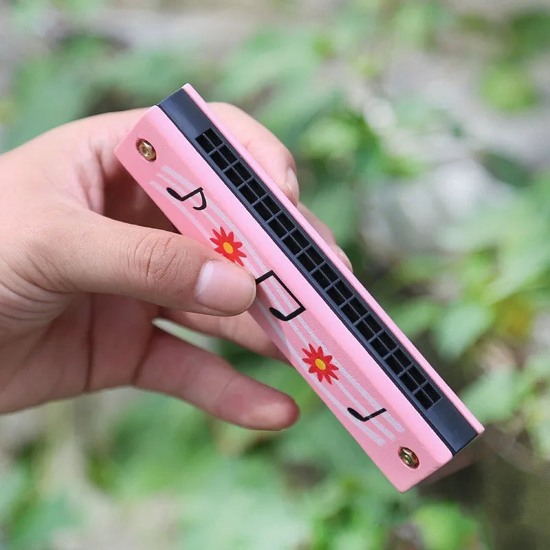 Musical Magic handgemaakte houten harmonica - KindTune