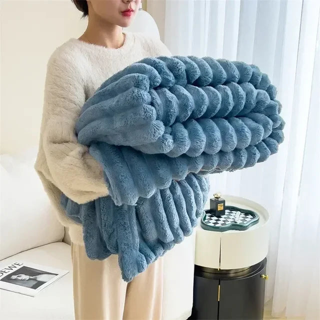 Mooly | Ultime warme Pluche Deken Sofa