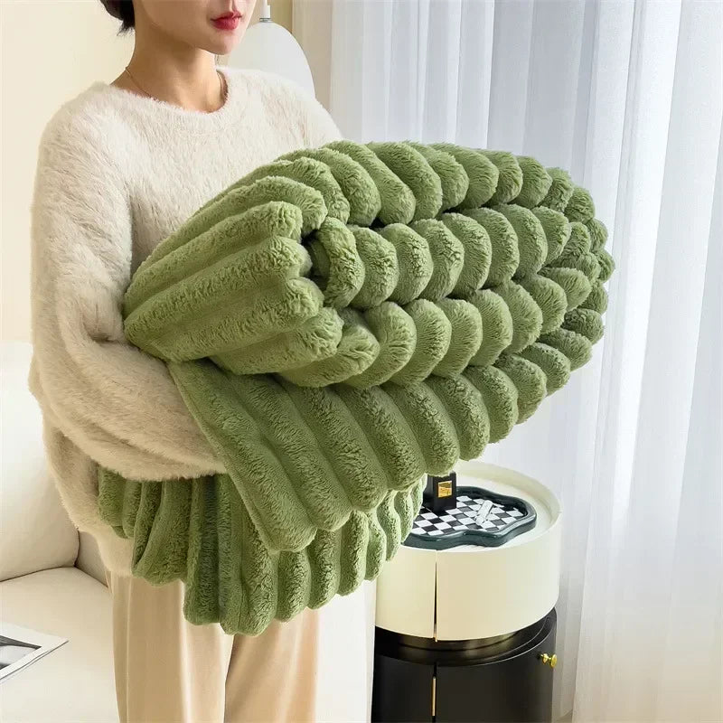 Mooly | Ultime warme Pluche Deken Sofa