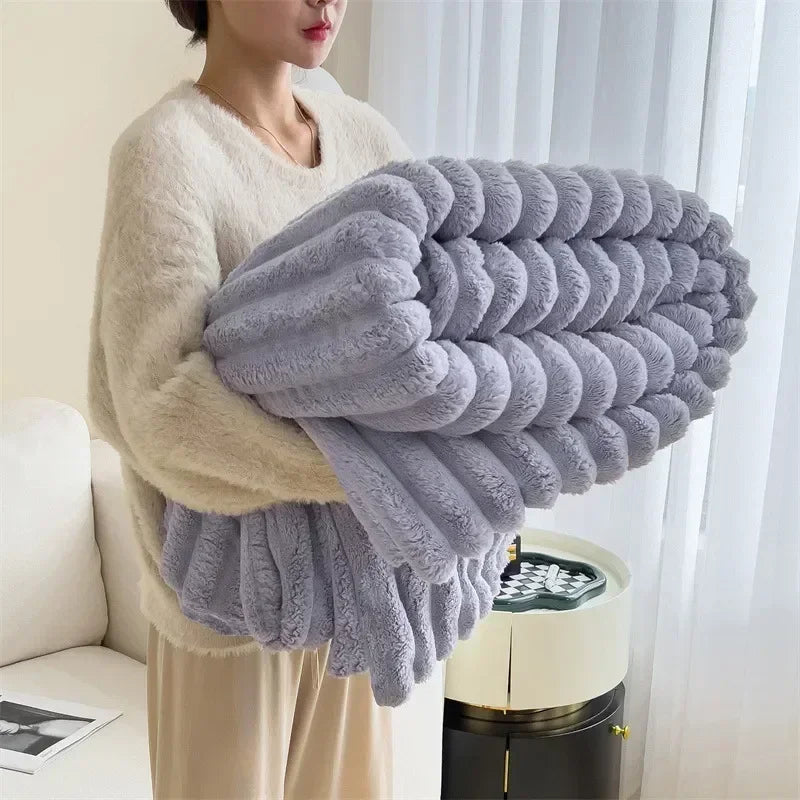 Mooly | Ultime warme Pluche Deken Sofa