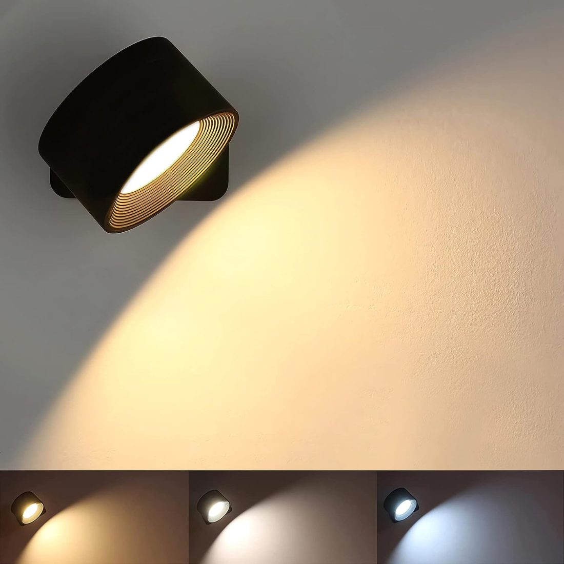 360° draadloze oplaadbare wandlamp - Flely