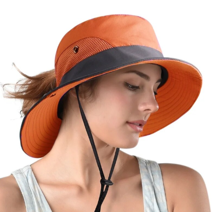 Vrouwenhoed Sun Shield | Anti-UV Zonnehoed - Renmi