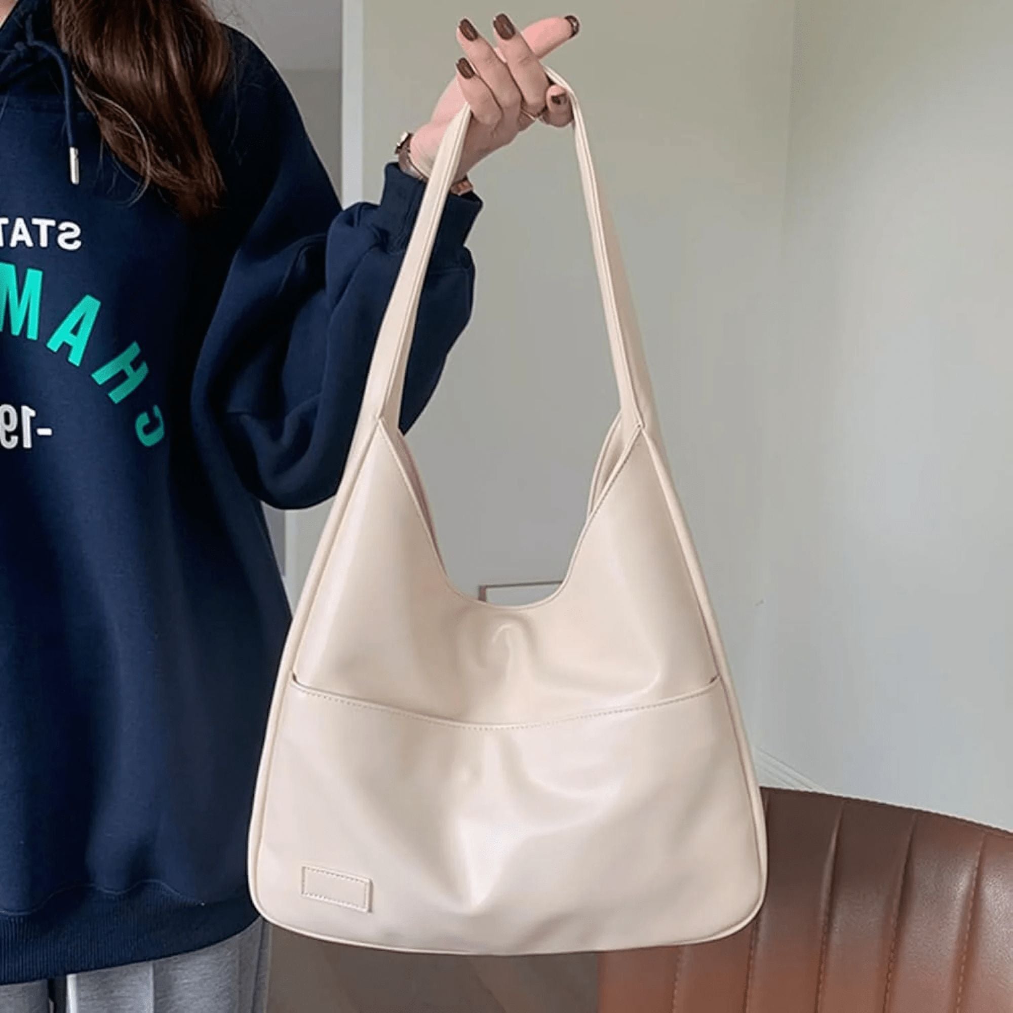 Casual Retro Tote PU Leren Schoudertas - Banzo
