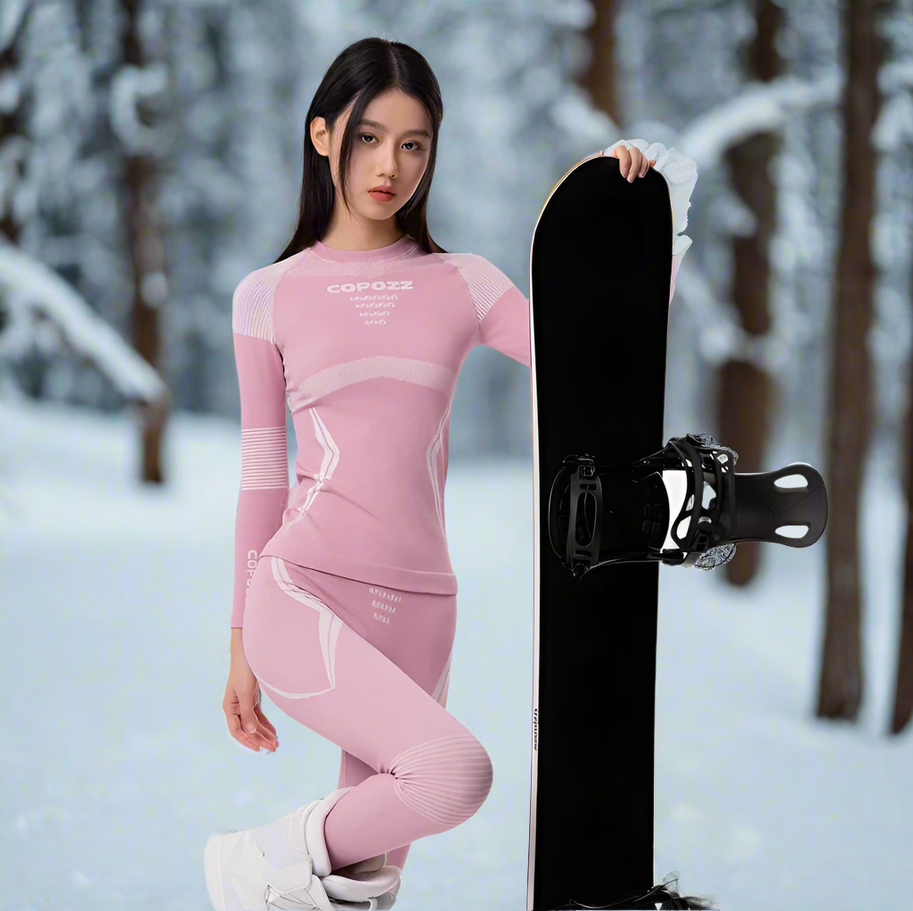 Sneldrogend Ski Thermo Ondergoed Set voor Mannen en Vrouwen | Warmte en Comfort - Mazwell