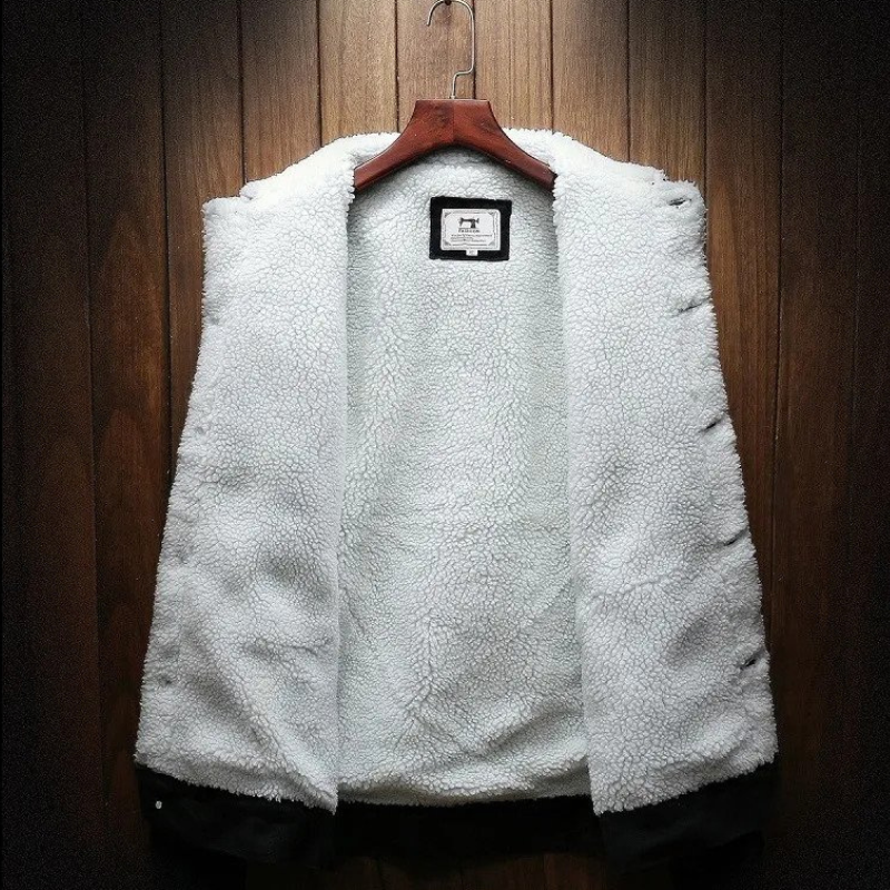 Essentials Spijkerjas | Winterjas voor Mannen met Fleece Voering - Renato