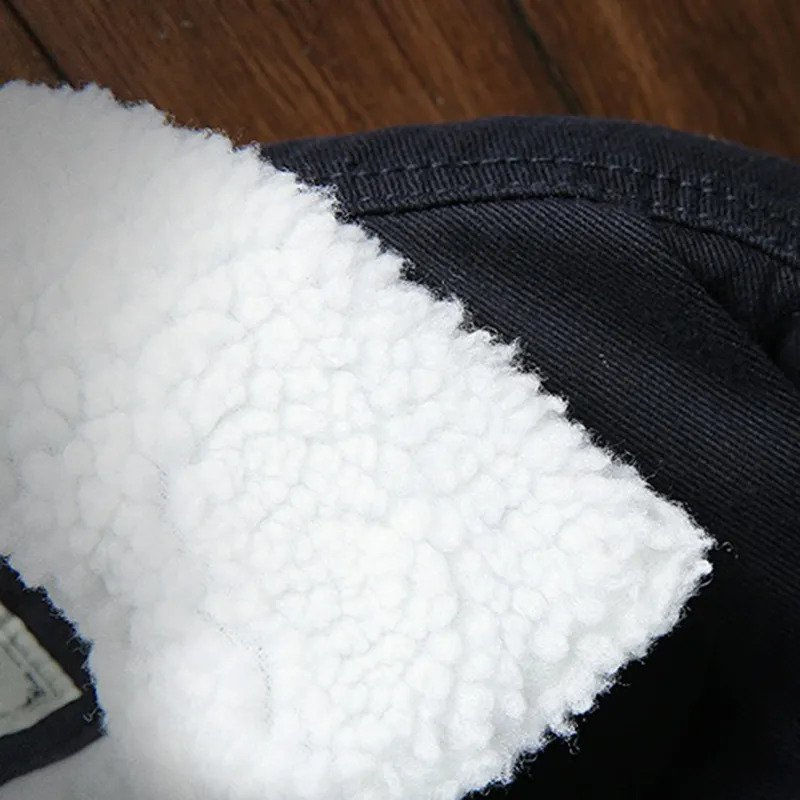 Essentials Spijkerjas | Winterjas voor Mannen met Fleece Voering - Renato