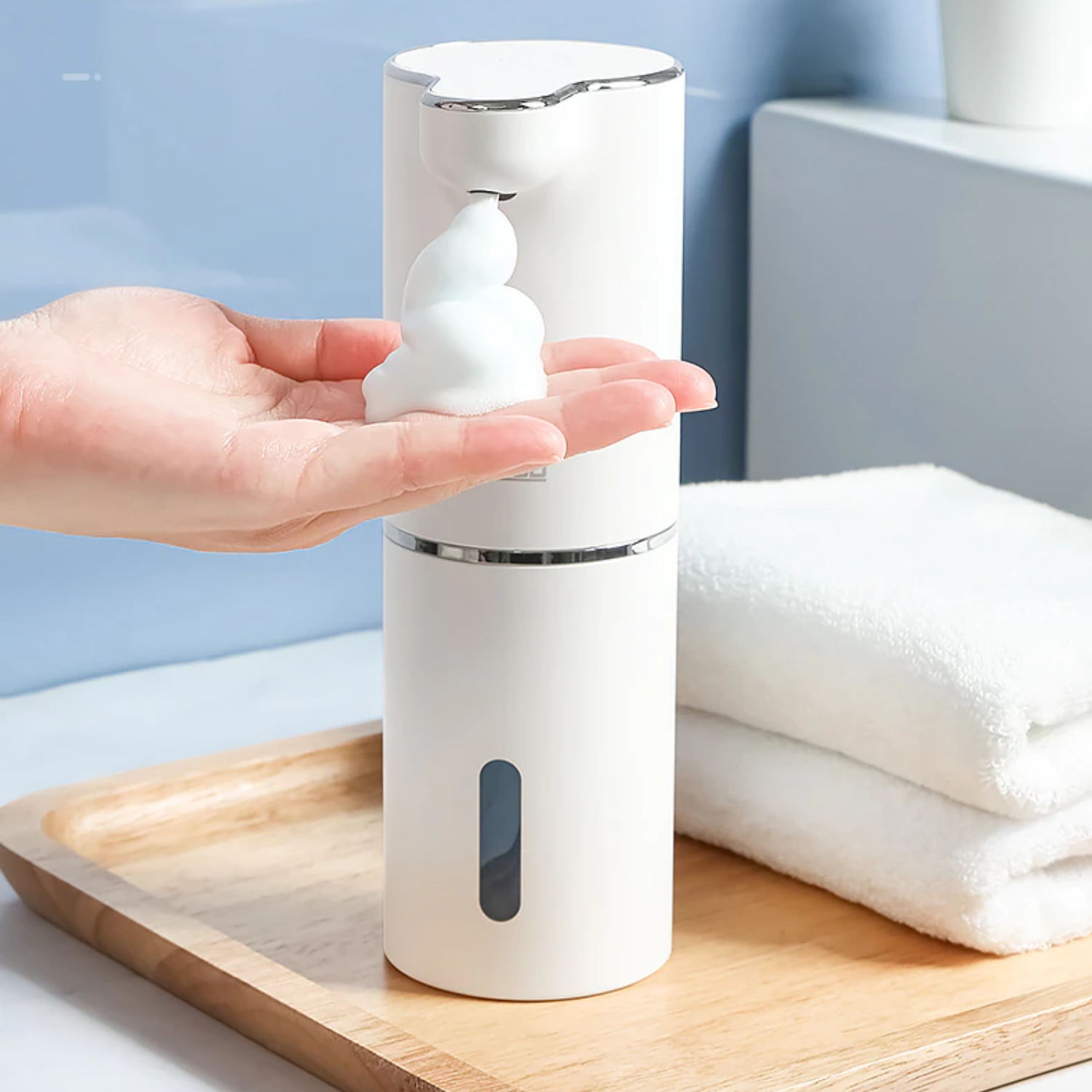 Automatische Schuim Zeep Dispenser - Fun en Contactloos Handen Wassen - Harsen