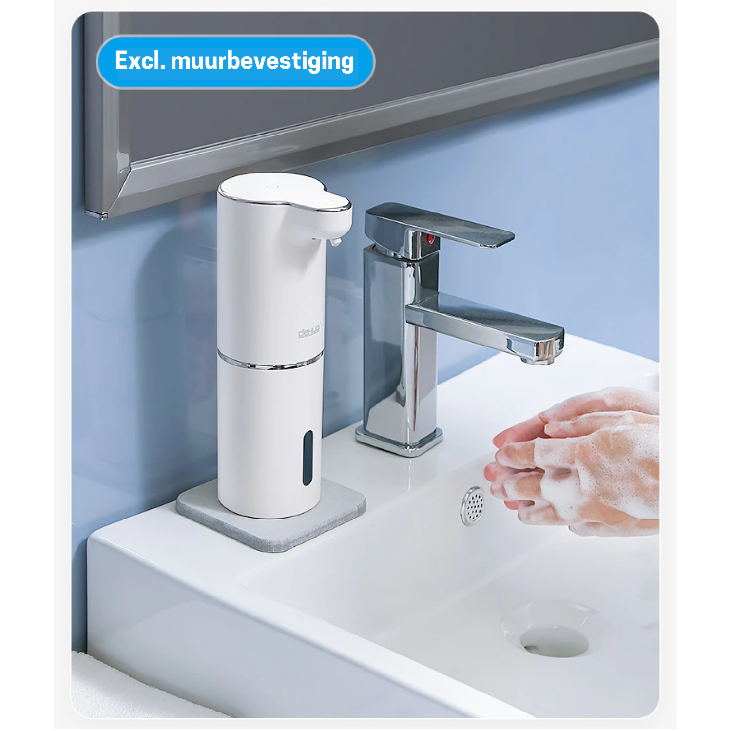 Automatische Schuim Zeep Dispenser - Fun en Contactloos Handen Wassen - Harsen
