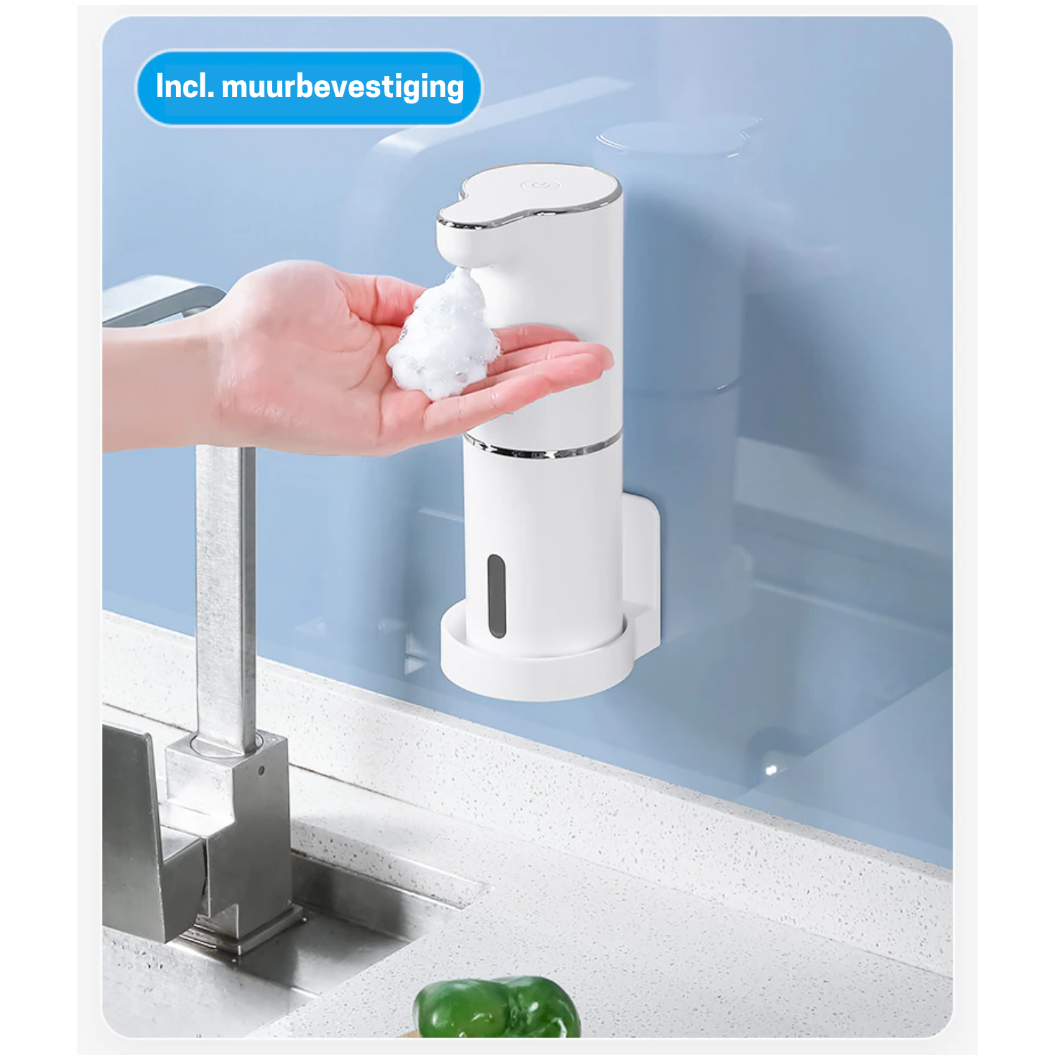 Automatische Schuim Zeep Dispenser - Fun en Contactloos Handen Wassen - Harsen