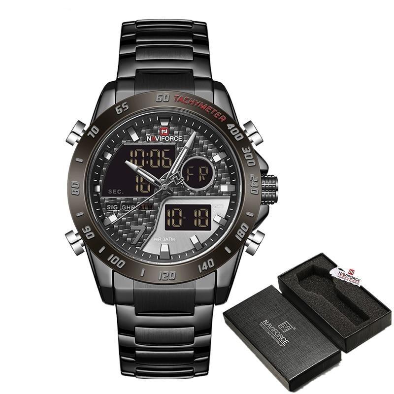 Militair Sport Horloge | Waterbestendig | LED display - Jhai