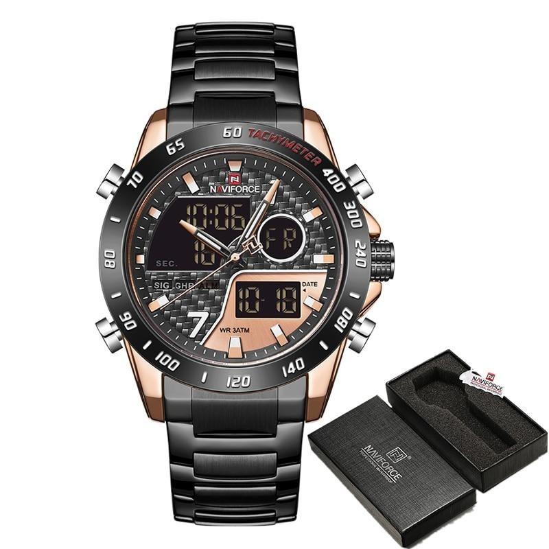 Militair Sport Horloge | Waterbestendig | LED display - Jhai