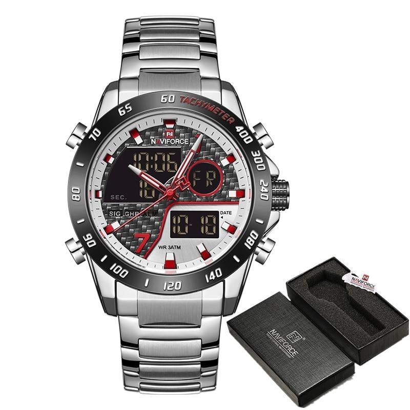 Militair Sport Horloge | Waterbestendig | LED display - Jhai