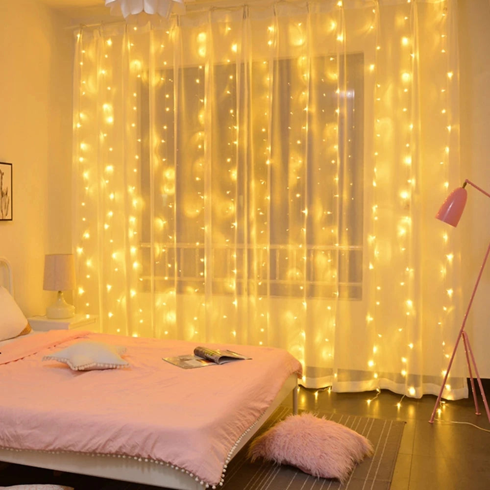 Slinger Vrolijke Kerst Lichte Decoraties | Ornamenten Gordijn Kerstverlichting  - Ornaland