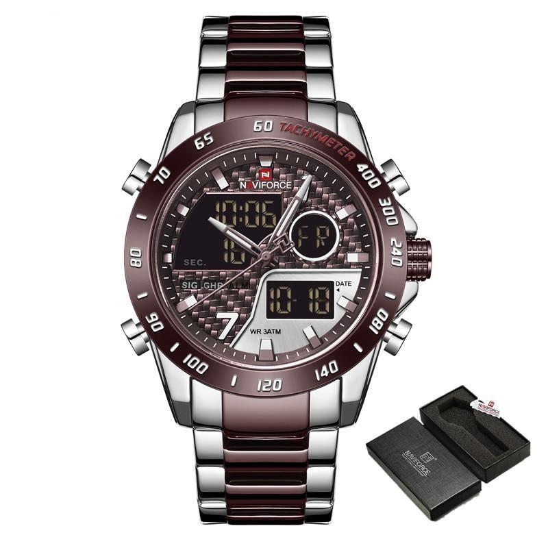Militair Sport Horloge | Waterbestendig | LED display - Jhai
