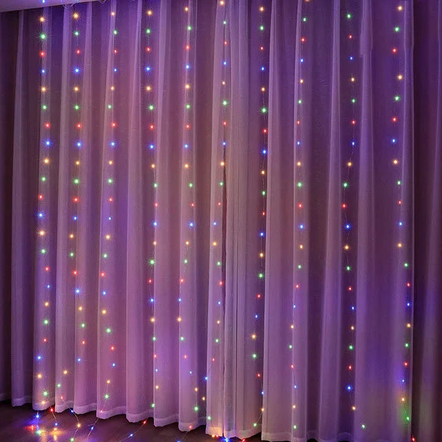 Slinger Vrolijke Kerst Lichte Decoraties | Ornamenten Gordijn Kerstverlichting  - Ornaland