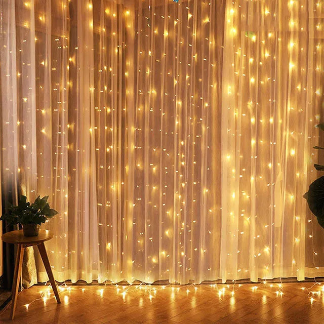 Slinger Vrolijke Kerst Lichte Decoraties | Ornamenten Gordijn Kerstverlichting  - Ornaland