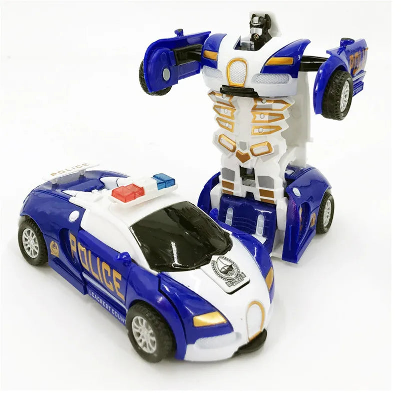 Interactief speelgoed | Automatische Transforming Robot auto | Grappige Actiecijfers Voertuigen - Todija