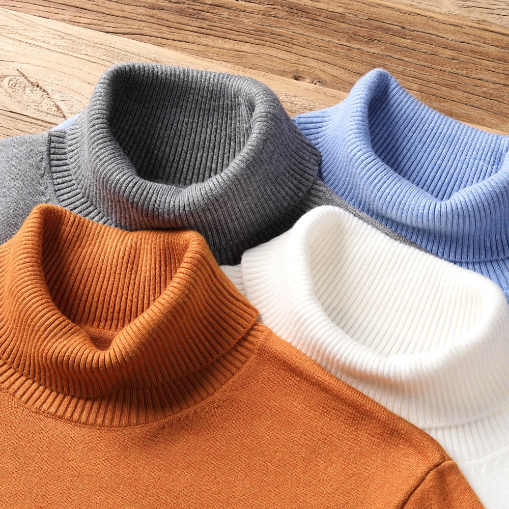 Holmeson Hoge Kwaliteit Turtleneck Trui voor Heren & Dames | Zacht, Warm & Stijlvol - Dingdong
