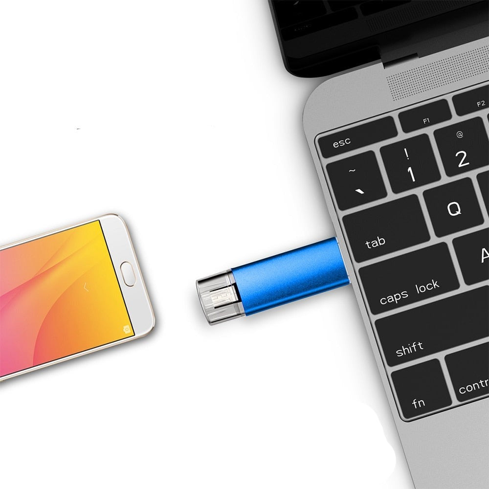 USB-stick voor onderweg | Compact | Milieuvriendelijk tot 64GB - Ezra
