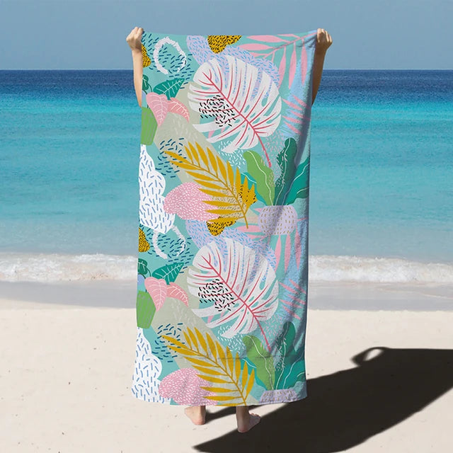 Grandy - Sneldrogende microvezel strandhanddoek, extra grote zwembadhanddoek