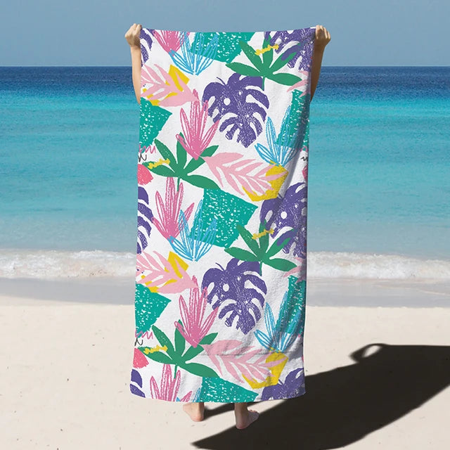 Grandy - Sneldrogende microvezel strandhanddoek, extra grote zwembadhanddoek