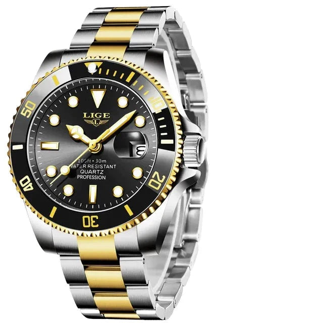 Rehor - Luxe Quartz Polshorloge Waterdicht Heren