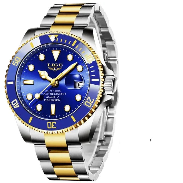 Rehor - Luxe Quartz Polshorloge Waterdicht Heren