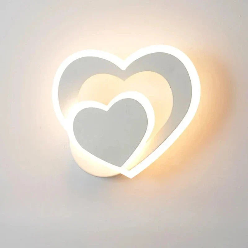 Hart Wandlamp | Romantisch design | Eenvoudige installatie - AtmosLove