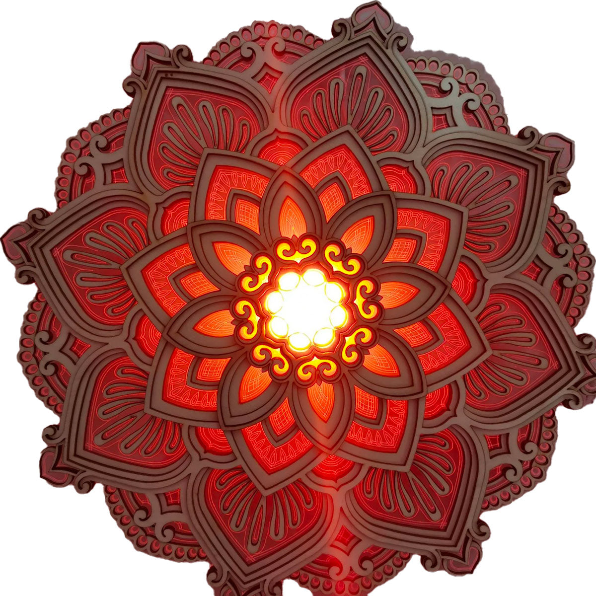 Creëer Rust en Ontspanning in Jouw Ruimte - Mandala Lamp