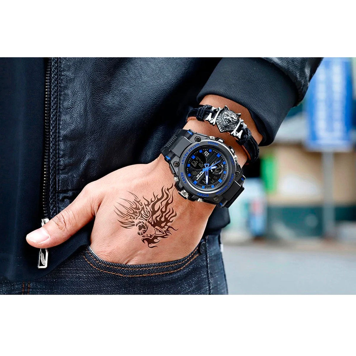 Militair Herenhorloge - Jilli