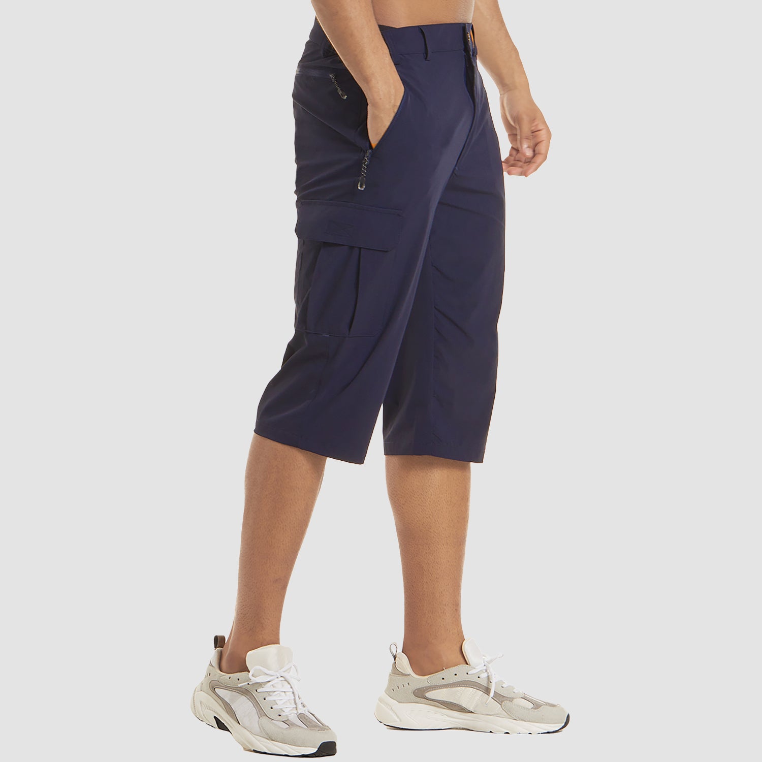Heren Sneldrogende Cargo Broek | Duurzaam, Veelzijdig & Lichtgewicht voor de Zomer - Ram