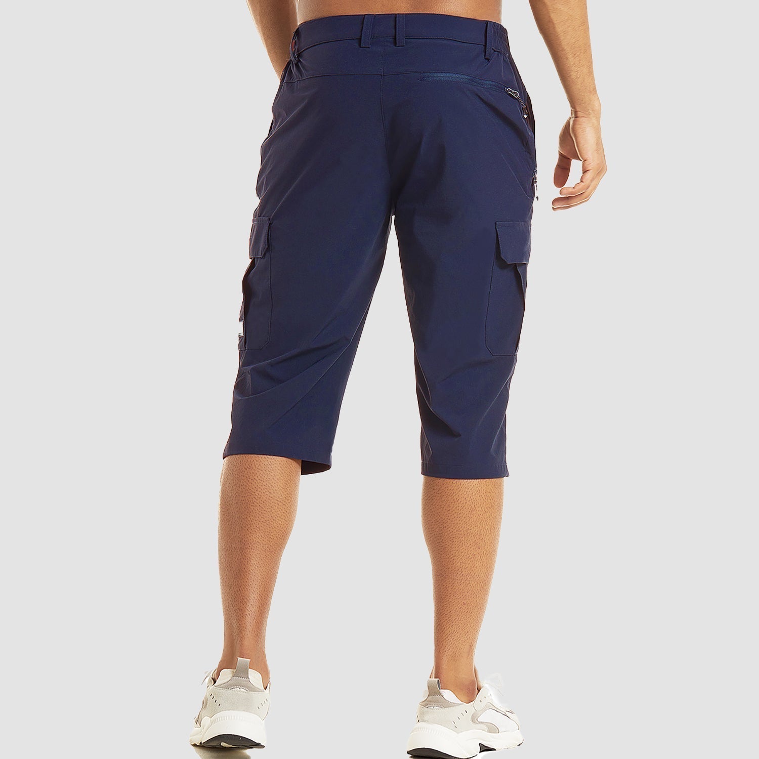 Heren Sneldrogende Cargo Broek | Duurzaam, Veelzijdig & Lichtgewicht voor de Zomer - Ram