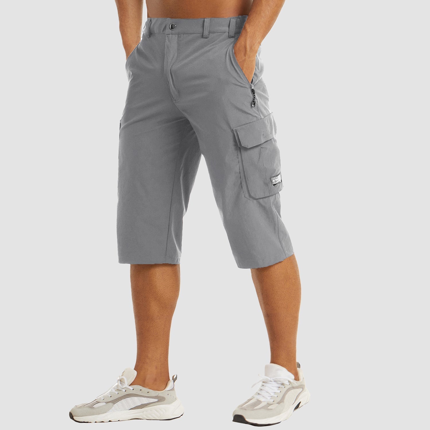 Heren Sneldrogende Cargo Broek | Duurzaam, Veelzijdig & Lichtgewicht voor de Zomer - Ram