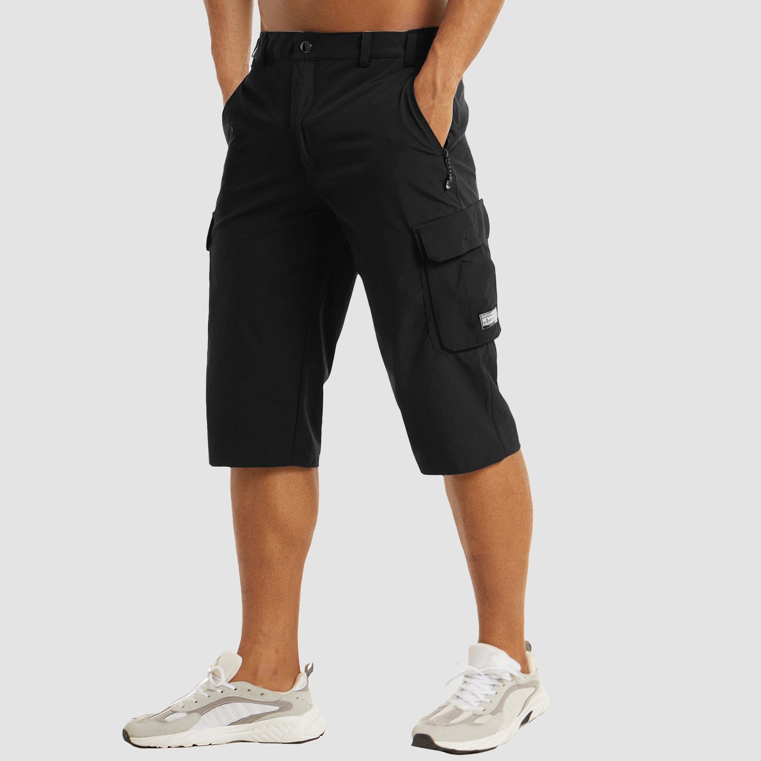 Heren Sneldrogende Cargo Broek | Duurzaam, Veelzijdig & Lichtgewicht voor de Zomer - Ram