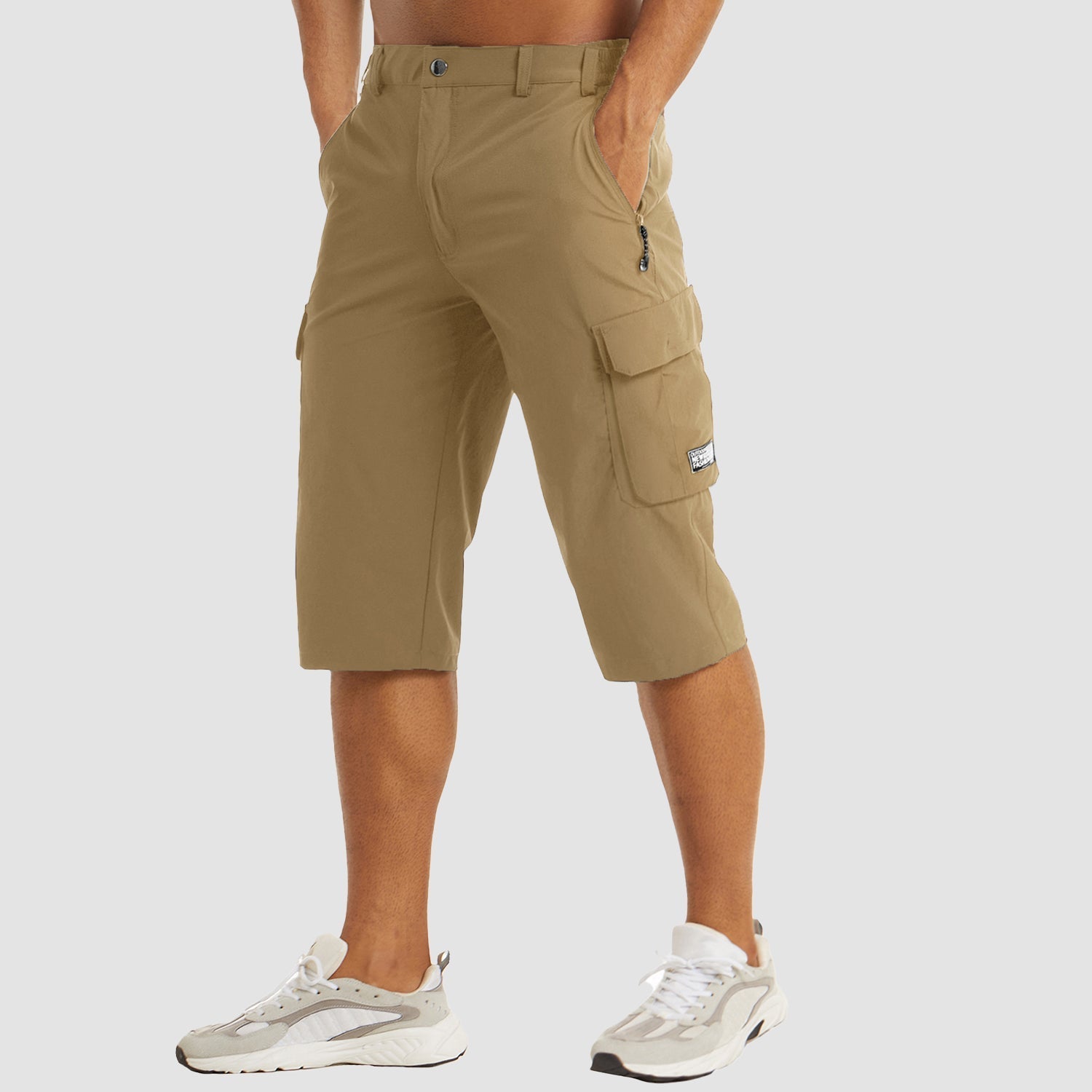 Heren Sneldrogende Cargo Broek | Duurzaam, Veelzijdig & Lichtgewicht voor de Zomer - Ram