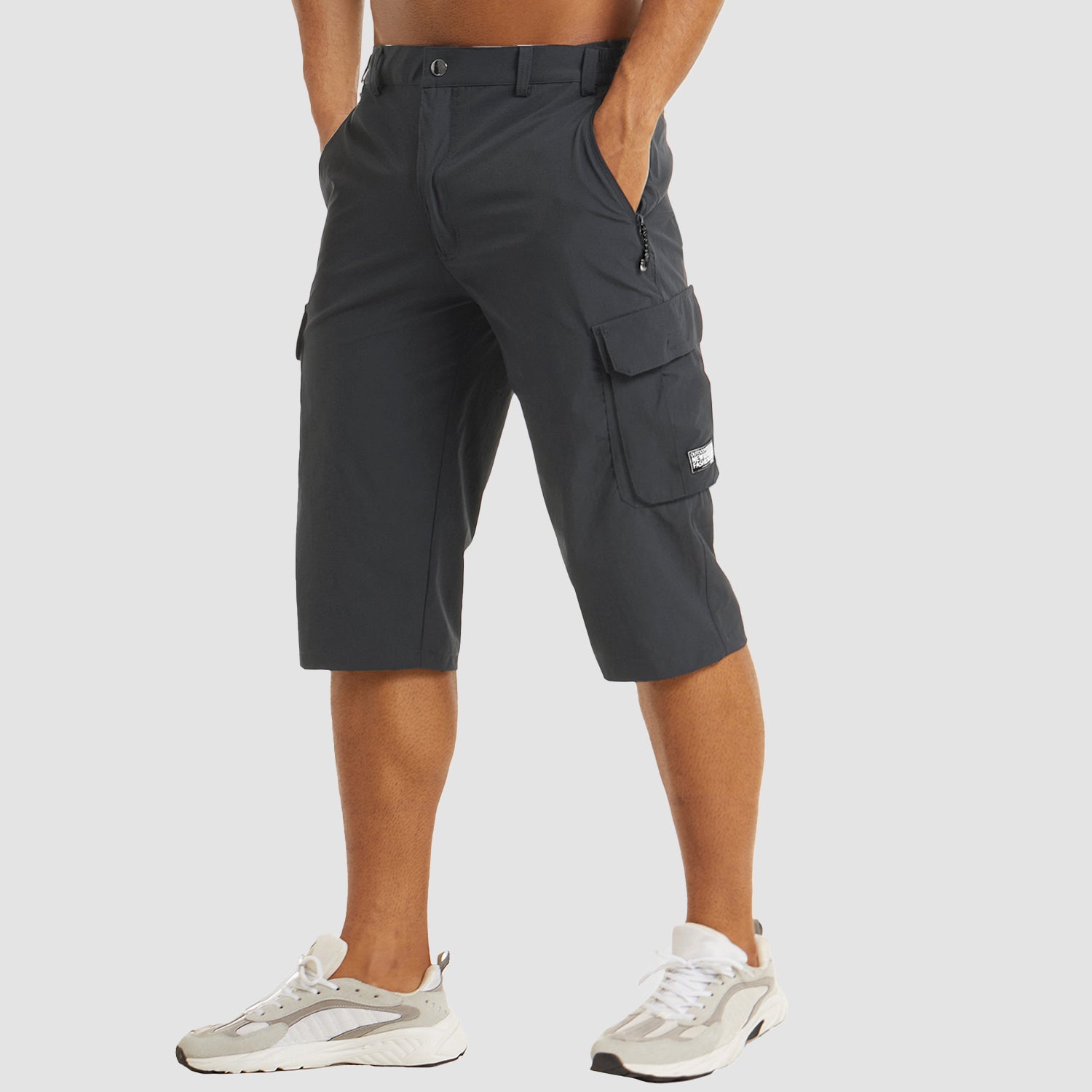 Heren Sneldrogende Cargo Broek | Duurzaam, Veelzijdig & Lichtgewicht voor de Zomer - Ram