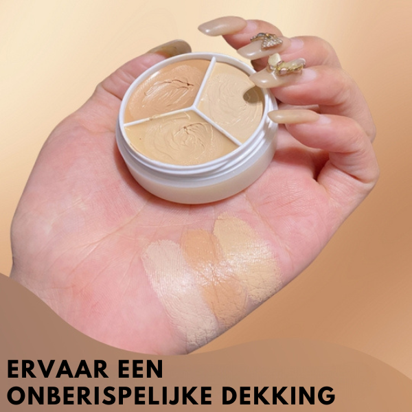 Tricolor concealer palet | Verberg huidimperfecties - Marli