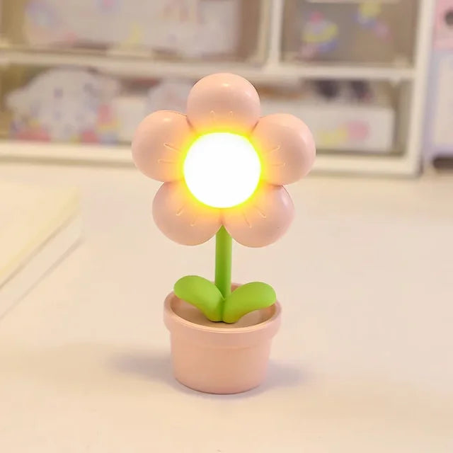Kleine Bloem Tafellamp | Zacht & rustgevend licht - LampFlow
