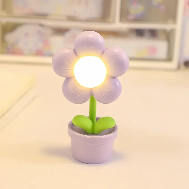 Kleine Bloem Tafellamp | Zacht & rustgevend licht - LampFlow